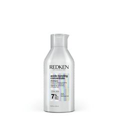 Acidic Bonding Concentrate sulfate-free shampoo is Redken's most concentrated all-in-one formula for strength repair on all types of damaged hair. BEST FOR: • Damaged Hair • All Hair Types & Textures • Safe for Color-Treated & Chemically-Processed Hair KEY BENEFITS: • Combats 1 year of visible damage in 1 use* • 56% reduction in breakage** • 2x stronger** • 14x smoother*** • 90% more conditioned*** • 82% visible reduction of split ends**** • pH balancing • Ultimate repair, intense conditioning, Acidic Bonding Concentrate, Shampoo For Damaged Hair, Volumizing Spray, Hair Regimen, Hair Growth Serum, Hair System, Salon Services, Sulfate Free Shampoo, Alpha Hydroxy Acid