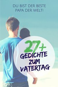 a man and woman standing next to each other with the words 27 gedichte zu