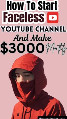 How To Start A Faceless YouTube Channel Faceless Youtube Channel, Faceless Youtube, Channel Ideas, Youtube Channel Ideas, Easy Money Online, Youtube Money, Easy Money, Youtube Channel, Make Money Online