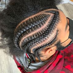 Female Braids Hairstyles, 6 Braids Men, 6 Braids, Cornrow Hairstyles For Natural Hair, Hair Twists Black