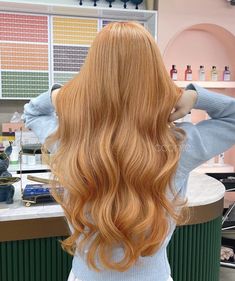 Rosy Blonde Hair, Orange Beige Hair, Starberry Blonde Hair, Light Ginger Hair Copper, Medium Strawberry Blonde Hair, Rare Hair Colors, Golden Ginger Hair, Apricot Blonde Hair