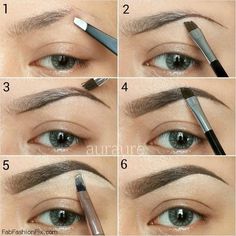 How to use Anastasia Beverly Hills brow kit? #brows #eyebrows #makeup Eyebrow Tutorial For Beginners, Matte Make Up, Make Up Kits, Smoky Eye Makeup Tutorial, How To Do Eyebrows, Sparse Eyebrows, Mekap Mata, Eyebrow Serum