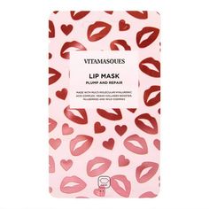 This Lip Mask which applies easily without any fuss in a non-slip skin-gel formula. Infused with a Multi-Molecular Hyaluronic Acid Complex a higher strength of traditional Hyaluronic Acid. This formulation enhances the skin's ability to retain moisture compared to regular Hyaluronic Acid products. Vegan Collagen Booster is included to naturally boost elasticity levels around the lip area for subtly plumper pout. Mulberries and Wild Cherries extracts are also infused to provide a source of antiox Dehydrated Lips, Collagen Lip Mask, Rose Toner, Vegan Collagen, Metallic Lips, Skin Gel, Collagen Booster, Skincare Aesthetic, Sodium Lauryl Sulfate