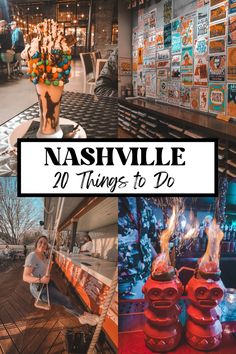 nashville things to do in the fall and winter with text overlay reading nashville things to do