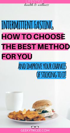 How to choose the best intermittent fasting method FOR YOU | GeekyTricee One Week Diet Plan, One Week Diet, Speed Up Metabolism, Healthy Snacks Easy, Fat Burning Foods, Diet Tips