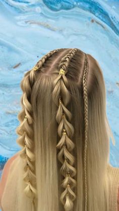 Κούρεμα Bob, Second Day Hairstyles, Fishtail Braid, Greasy Hair Hairstyles, Long Blonde, Long Hair Girl, Easy Hairstyles For Long Hair