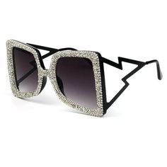 Cute elegant shiny handmade oversize sunglasses for women Crazy Sunglasses, Blitz Design, Bling Sunglasses, Rhinestone Sunglasses, Sunglasses Women Oversized, Purple Diamond, Butterfly Sunglasses, Insurgent, Crystal Stars