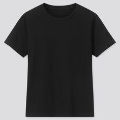 Plain Black T Shirt, T Shirt Template, T Shirt Design Template, Plain Outfits, Swag Outfits For Girls