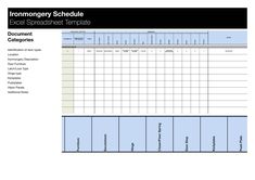 a printable work schedule for employees