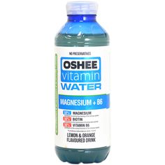 Oshee | Vitamin | Bautura necarbogazoasa cu adaos de vitamine cu aroma de lamaie si portocale 555ml | Mega-image Retirement Village, Vitamin B6, Flavored Water, Vitamin Water, Social Worker, Normal Skin