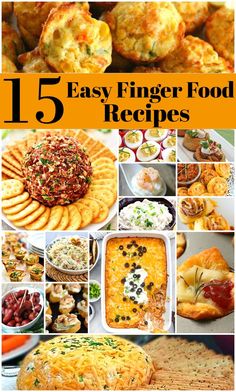 15 easy finger food recipes that are perfect for any family to enjoy and have fun with