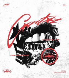 the cover art for ghost, featuring an image of a skull with teeth and fangs