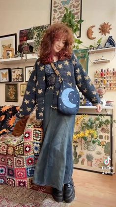 Phoebe Buffay Aesthetic, Cottage Core Autumn, 70s Fairy, Whimsigoth Outfits, Witchy Outfits, Fairy Witch, Fairycore Cottage, Aesthetic Boho, 70s Outfits