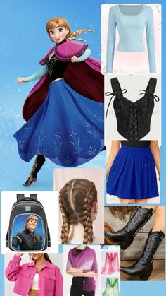 Frozen’s Anna Disney inspired outfit #frozen #queenelsa #anna #frozenmovie #disneybound #disneyland Frozen Movie Characters, Elsa Costume Adult Diy, Anna And Kristoff Disneybound, Anna Frozen Costume Diy, Anna Outfits Frozen, Anna Diy Costume Women, Anna And Kristoff Halloween Costume, Anna Frozen Disneybound