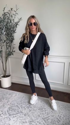 SHEWIN Womens Sweatshirt Casual … curated on LTK Oversized Tunic Sweatshirt Outfit, Tunic Sweatshirt Outfit, Oversized Sweatshirt Outfit Leggings, Oversize Sweatshirt Outfit, Sweatshirt And Leggings Outfit, Black Sweatshirt Outfit, Oversized Sweatshirt Outfit, Fall Sweatshirt Outfit, Tunic Outfit