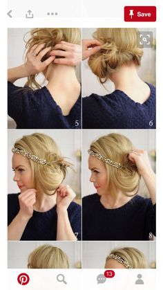 Roaring 20s Hairstyles For Long Hair, Good Messy Bun, Gatsby Hairstyles For Long Hair, Roaring 20s Hairstyles, Great Gatsby Hairstyles, Flapper Hair, Gatsby Hair, 1920s Hair, Messy Bun Hairstyles