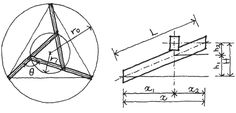 the diagram shows how to draw an object with two sides and one side, as well as