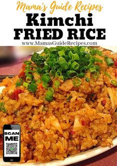 Kimchee Fried Rice, Kimchi Fried Rice Recipe, Korean Side Dishes, Spicy Seasoning, Fermented Vegetables, Fried Rice Recipe