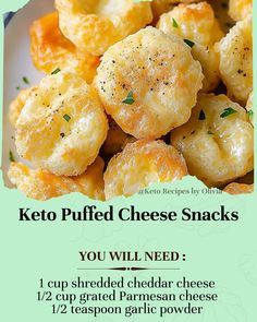 keto puffed cheese snacks you will need