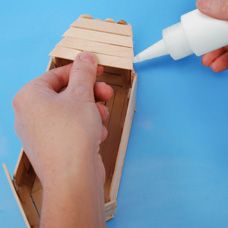 Wood Stick Ship - Craft Project Ideas School Bus Popsicle Stick Craft, Popsicle Stick Paddle Boat, Pirate Ship Popsicle Sticks, Truss Bridge Popsicle Sticks, Popsicle Stick Trebuchet, Diy Popsicle Stick Crafts