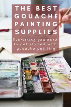 the best gouache painting supplies everything you need to get started with gouache painting