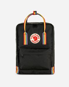 Fjallraven Kanken Rainbow Backpack Kanken Rainbow, Fjallraven Rucksack, Hogwarts Shifting, Mochila Fjallraven Kanken, Rainbow Backpack, Backpack Fjallraven, Aesthetic Backpack, Fashion Things, Vsco Girl