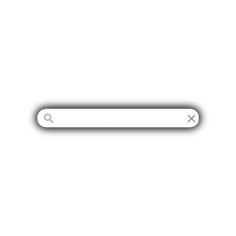 an image of a white button that is on the computer screen and it appears to be empty