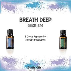 Breathe Deep Essential Oil Diffuser Blend--would love orange to be diffused with these! I bet it would smell amazing! Dottera Oils, Crunchy Living, Essential Oils For Beginners, Doterra Blends, Diffuser Oils, Helichrysum Essential Oil, Relaxing Essential Oils