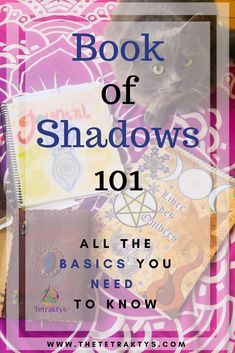 The Book Of Shadows, Wicca For Beginners, Witchcraft Books, Grimoire Book, Wiccan Witch, Tarot Card Reading, Magick Spells, Eclectic Witch, Book Of Shadow