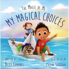 the magic of me my musical choices book cover with an image of two children on a boat