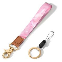 PRICES MAY VARY. 100% Polyester 进口 No Closure closure Hand Wash 【Fashionable Lanyard for Keys】Lanyard key chain holder with unique design, simple but fashionable, it matches with your youth and vitality & individuality. Available in multiple style, boho, floral, marble, leopard. Great eye catching colors that varies pink, blue, black, red, orange, purple. 【Multifunctional Wristlet Strap for Keys】With the cute key lanyard, it is ultra easily to carry your stuff like keys, car keys, ID Badge, lice Pink Lanyards With Keychain For Everyday Use, Pink Lanyard With Keychain For Everyday Use, Strap Keychain, Keychain Holder, Wrist Lanyard, Chain Lanyard, Key Chain Holder, Lanyard Keychain, Key Lanyard