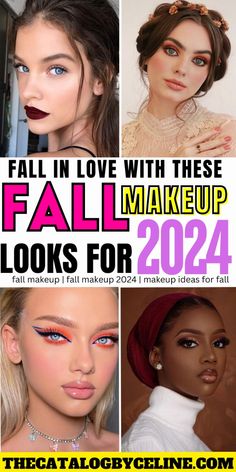 Get ready to fall in love with these stunning fall makeup looks for 2024! Discover the latest makeup trends, from bold berry lips and smokey eyes to dewy skin and warm blush tones. Explore earthy eyeshadow palettes, glossy lips, and feathered brows to perfect your autumn makeup routine. Try graphic liner and metallic touches for a dramatic effect, or opt for a classic red lip for timeless elegance. Transform your makeup game this season with these must-try fall makeup ideas and keep your look fresh and fabulous. Dive into the world of fall makeup and elevate your beauty routine with these trendy makeup tips for 2024! Fall In Love With These Fall Makeup Looks for 2024! Fall makeup | fall makeup 2024 | makeup ideas | makeup inspiration | eye makeup | simple makeup | makeup for brown eyes Fall 2024 Eyeshadow, Makeup Trends Fall Winter 2024, 2024 Makeup Trends Brown Eyes, Makeup Trends Fall 2024, Makeup Fall 2024, Eye Makeup 2024 Trends, Latest Makeup Trends 2024, Trendy Makeup Looks 2024