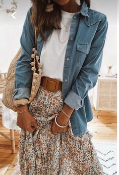 Looks Jeans, Mode Boho, Office Attire, Turndown Collar, Roll Up Sleeves, 가을 패션