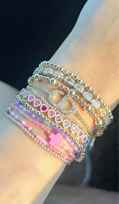 Bracelets Preppy, Trendy Bracelet, Preppy Jewelry, Valley Girl, Bracelet Stacks, Nails Jewelry, Gold Girl, Trendy Bracelets, Nail Jewelry