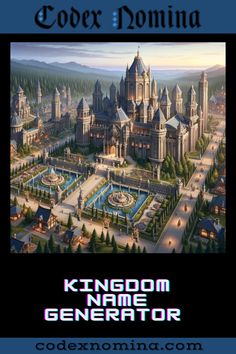 Kingdoms, Empires, and everything in between make up the backbone of most fantasy politics. Whether local feudal lords are wringing taxes out of peasants or kings are building palaces to reach the heavens, someone in the kingdom has power to wield. The name of a kingdom usually comes from its founder, like a mythical conqueror. In some fantasy worlds, if the kingdom rules over a particular race, they might give their name to the kingdom. Fantasy Kingdom Names, Kingdom Names, Fantasy Kingdom, Lightning Storm, Ancient Tree, The Heavens