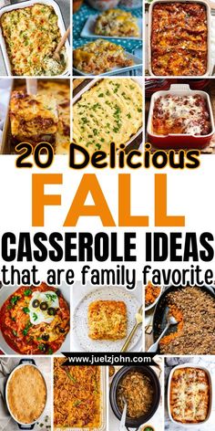 20 delicious fall casserole ideas that are family favorite