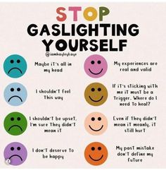 Gaslighting Yourself, Stop Gaslighting, Uppfostra Barn, Sunshine Committee, Sensitive Person, Emotional Awareness, Work Activities, Highly Sensitive