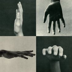 four different images of hands and fingers with the words herremmode, site