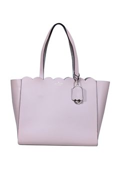 Current Boutique-Kate Spade - Blush Pink Leather Large Tote Luxury Bags For Spring Workwear, Luxury Spring Workwear Bags, Classic Pink Office Bag, Elegant Shoulder Bag For Workwear In Spring, Elegant Shoulder Bag For Work In Spring, Elegant Shoulder Bag For Spring Workwear, Elegant Shoulder Bag For Work And Spring, Elegant Spring Shoulder Bag For Work, Spring Shopping Shoulder Bag In Blush