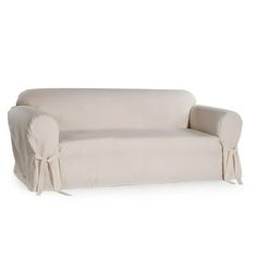 an image of a couch that is white