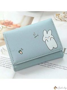 Bird in Bag - Adorable Small Wallets for Ladies Cute Small Wallets, Kawaii Wallet, Cute Small Purse, Anime Wallet, Student Card, Accessories Anime, Money Bags, Cartoon Bag, Women Purse