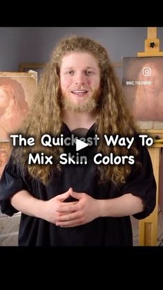 the quickest way to mix skin colors for long hair is with this video clip