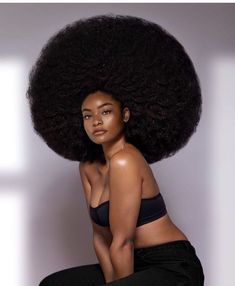 Hair Reference, Afro Hairstyles, Black Girls Hairstyles, Big Hair, Brown Skin, Black Is Beautiful, Beautiful Hair, Girl Hairstyles