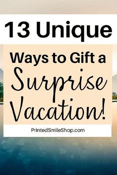 Looking to gift someone a surprise vacation? Learn surprise flight ticket gift ideas, how to gift a vacation, and how to gift travel tickets. Use our printable boarding pass template to help make your surprise extra special! Vacation Gift Basket, Christmas Vacation Gifts, Christmas Family Fun