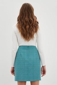 Green Boucle Mini Skirt Skirt Co Ord, Co Ords, Co Ord, Quick Delivery, Bright Color, Dorothy Perkins, Mini Skirt, Buy Online, Mini Skirts