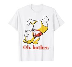 PRICES MAY VARY. Officially Licensed Disney Winnie The Pooh Apparel 19DNWP00013A-001 Lightweight, Classic fit, Double-needle sleeve and bottom hem Winnie The Pooh Shirt, Vintage Winnie The Pooh, Handstand, Disney Winnie The Pooh, Art Logo, Logo T Shirt, Fashion Company, Branded T Shirts, Tshirt Logo