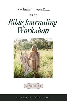 Enjoy this live workshop replay packed with tools to help you take your creative and bible journaling to a new level. Painting Creative, Journaling Bible, Free Bible