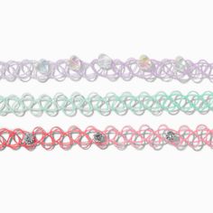 Tattoo Choker Necklace, Pastel Ombre, Piercing Kit, Tattoo Choker, Fashionable Jewelry, Pretty Colors, Demi Fine Jewelry, Choker Necklaces, Jewelry And Accessories