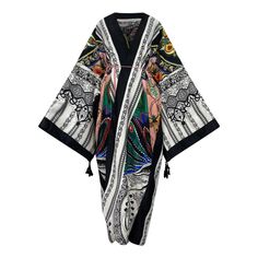 How To Wear A Kimono With Jeans, Japanese Kimono Women, Modern Kimono Fashion, Kimono With Jeans, Kimono Ideas, Kaftan Dresses, Dressy Attire, Modern Kimono, Pajamas All Day