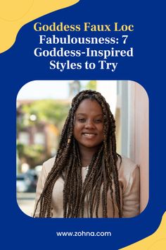 Transform into a goddess with these 7 chic faux locs styles. Find the perfect look to express your bold, confident, and unique vibe. Faux Locs Styles, Goddess Faux Locs, Faux Loc, Powder Sunscreen, Crochet Faux Locs, Locs Styles, Crochet Hair Extensions, Faux Locs Hairstyles, Goddess Locs